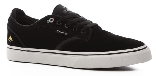 Emerica Dickson G6 Skate Shoes - black/white/gold - view large