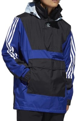 Adidas Anorak Jacket - mystery ink/black/ice blue - view large