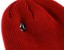 Volcom Full Stone Beanie - ribbon red - detail