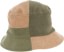 Brixton Gramercy Packable Bucket Hat - military olive/mermaid - reverse