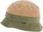 Brixton Gramercy Packable Bucket Hat - military olive/mermaid - side