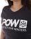 Protect Our Winters Women's POW Logo T-Shirt - navy - front detail