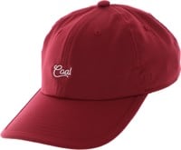 Coal Pines Strapback Hat - red clay