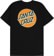 Santa Cruz Other Dot T-Shirt - black/orange/mint - reverse