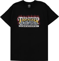 Thrasher Krak Skulls T-Shirt - black