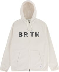 Burton Crown Weatherproof Fleece Full Zip Hoodie - stout white v1