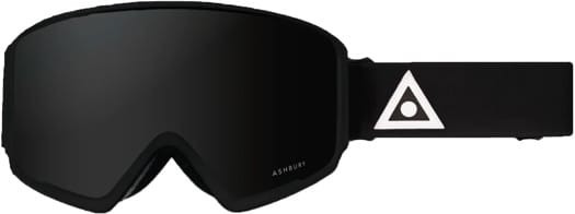 Ashbury Arrow Goggles + Bonus Lens - black triangle/dark smoke lens + yellow lens - view large