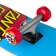 Santa Cruz Classic Dot 7.25 Micro Complete Skateboard - blue - wheel