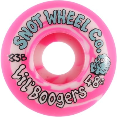 Snot Lil' Booger Swirls Conical Skateboard Wheels - pink swirl (83b) - view large