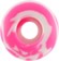 Snot Lil' Booger Swirls Conical Skateboard Wheels - pink swirl (83b) - reverse