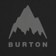 Burton Oak Hoodie - true black heather - front detail
