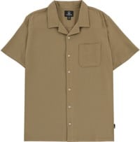 Volcom Hobarstone S/S Shirt - sand brown
