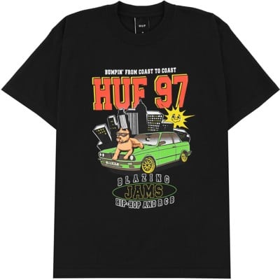 HUF Blazing Jams T-Shirt - black - view large