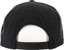 Never Summer Workwear 2 Snapback Hat - black - reverse