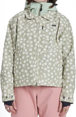 Airblaster Women's Chore Insulated Jacket - tan daisy - view large