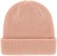 Crab Grab Claw Label Beanie - soft pink - reverse