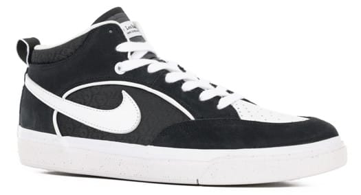 Nike SB Leo Skate Shoes - black/white-black-gum light brown - view large