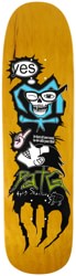 Frog Pat G Disobedient Child 8.55 Skateboard Deck - yellow
