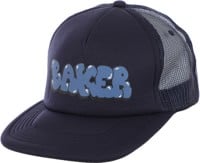 Baker Bubble Trucker Hat - navy