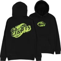Gas Giants Glow Orbit Hoodie - black