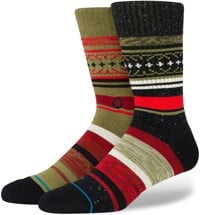 Stance Merry Merry Infiknit Sock - red