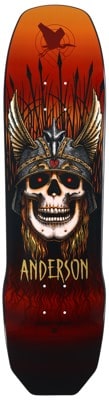 Powell Peralta Andy Anderson Heron Skull 8.45 Skateboard Deck - view large