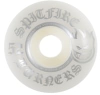 Spitfire Burner Skateboard Wheels - white/silver (99d)