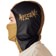 686 Deluxe Hinged Balaclava - (welcome) black colorblock - lifestyle 2