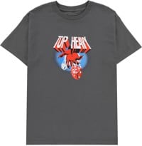 Top Heavy Entertainment Devils Dice T-Shirt - charcoal