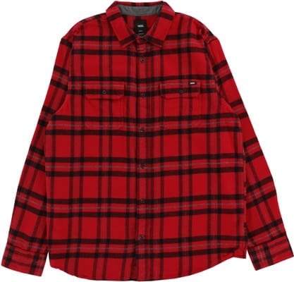 Vans Westminster Flannel Shirt - chili pepper/black - view large