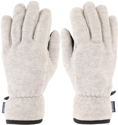 Patagonia Synch Fleece Liner Gloves - oatmeal heather - view large