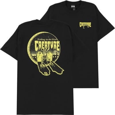Creature Grave Roller T-Shirt - black - view large