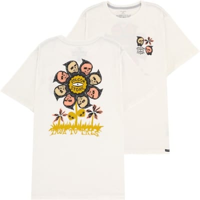 Volcom Flower Budz T-Shirt - off white - view large