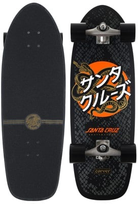 Santa Cruz Japanese Snake Dot 10.54 Complete Cruiser Skateboard - view large