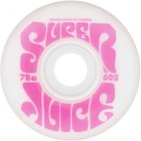 OJ Super Juice Cruiser Skateboard Wheels - white/pink (78a)