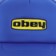 Obey Direct Trucker Hat - surf blue - front detail
