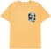 Obey Now! T-Shirt - pigment sunflower - front