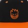 Spitfire Lil Bighead Strapback Hat - black/orange/orange - front detail