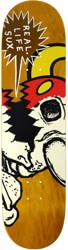 Toy Machine Real Life Sux 8.25 Skateboard Deck - yellow