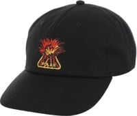 Polar Skate Co. Volcano Snapback Hat - black