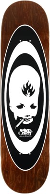 Black Label Thumbhead Oval 8.25 Skateboard Deck - brown - view large