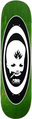Black Label Thumbhead Oval 8.25 Skateboard Deck - green - view large
