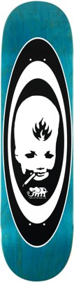 Black Label Thumbhead Oval 8.5 Skateboard Deck - teal - view large