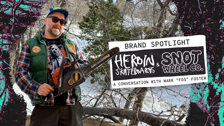 Mark "Fos" Foster Talks Heroin Skateboards & Snot Wheels