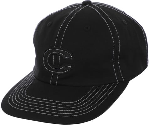 Cleaver C Strapback Hat - black contrast - view large