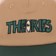 Theories That's Life Snapback Hat - khaki/pine - front detail
