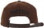 Tactics Meadowlark Ebbets Field Flannels Strapback Hat - brown/black - reverse