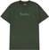 Tactics Happy Wordmark Garment Dye T-Shirt - dark forest green