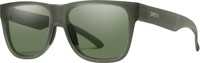 Smith Lowdown 2 Polarized Sunglasses - matte moss crystal/chromapop gray geen polarized lens