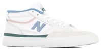 New Balance Numeric 417 Franky Villani Skate Shoes - white/baby blue